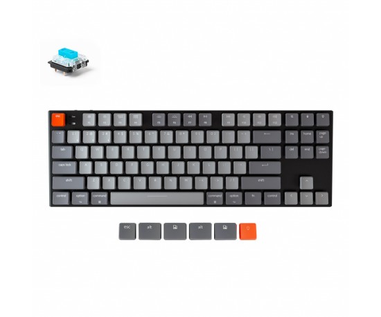 Bàn phím cơ Keychron K1 – Body Nhôm Led Đơn – NEW Bàn phím cơ Keychron K1 – Body Nhôm Led Đơn – NEW