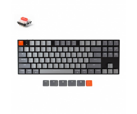 Bàn phím cơ Keychron K1 – Body Nhôm Led Đơn – NEW Bàn phím cơ Keychron K1 – Body Nhôm Led Đơn – NEW