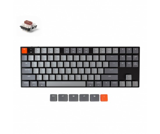 Bàn phím cơ Keychron K1 – Body Nhôm Led Đơn – NEW Bàn phím cơ Keychron K1 – Body Nhôm Led Đơn – NEW