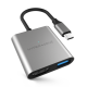Cáp chuyển HyperDrive 3 in 1 Type-C to HDMI/USB 3.1 (HD259A)