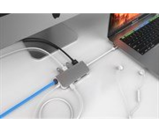 Cáp chuyển HyperDrive 9 in 1 Type-C to HDMI/LAN/USB-C/USB 3.0/SD/TF/jack 3.5mm (HD30F)