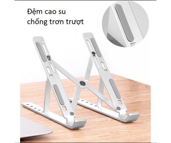 Đế tản nhiệt Stand nhôm, gấp gọn