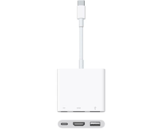 Apple Adapter USB-C to USB + HDMI + CHARGE – New (đã gồm vat) Apple Adapter USB-C to USB + HDMI + CHARGE – New (đã gồm vat)