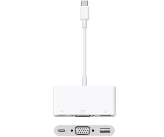 Apple Adapter USB-C to USB + VGA + CHARGE – New (đã gồm vat) Apple Adapter USB-C to USB + VGA + CHARGE – New (đã gồm vat)
