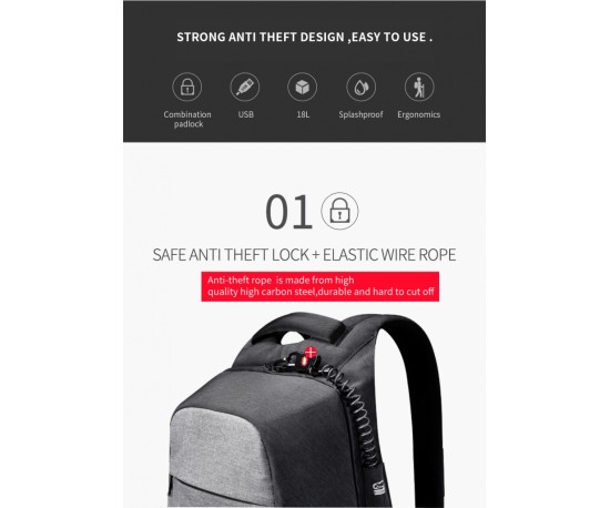 Balo chống trộm Tigernu Balo chống trộm Tigernu