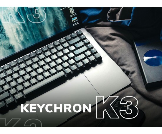 Bàn phím cơ Keychron K3 – Body Nhôm Led RGB – NEW Bàn phím cơ Keychron K3 – Body Nhôm Led RGB – NEW