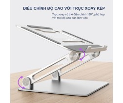 Giá đỡ Macbook High Stand nhôm nguyên khối JRC – NEW